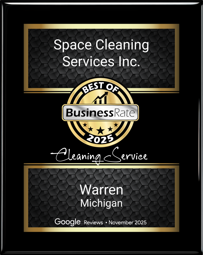 space cleaning services inc plaque